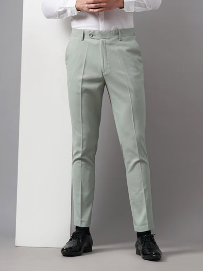 Tex Plain Green Formal Trouser