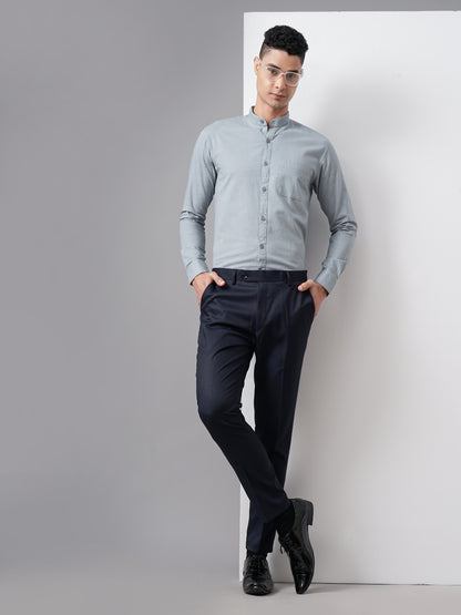 Tex Plain Navy Formal Trouser