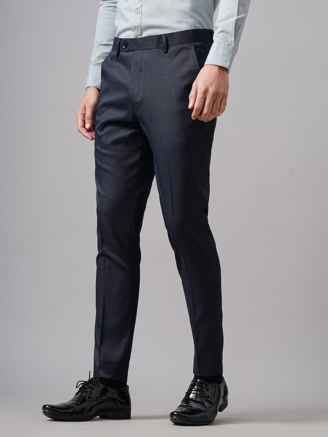 Tex Plain Navy Formal Trouser