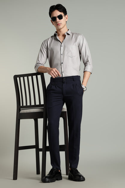 Lucent Navy Formal Pant