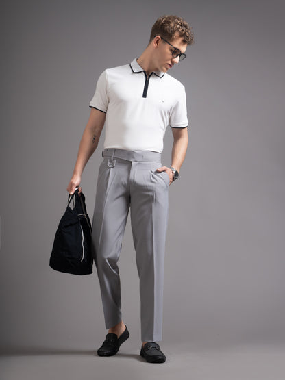 Verve Silver Gurkha Pant