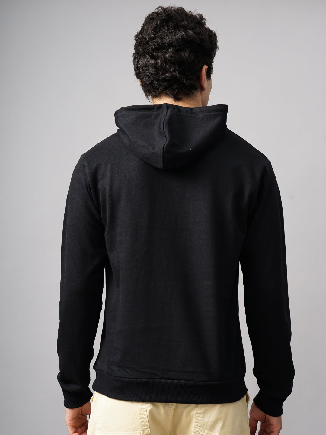 Solid Black Hoodie