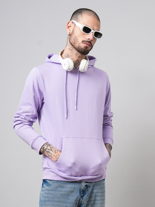 Solid Lavender Hoodie