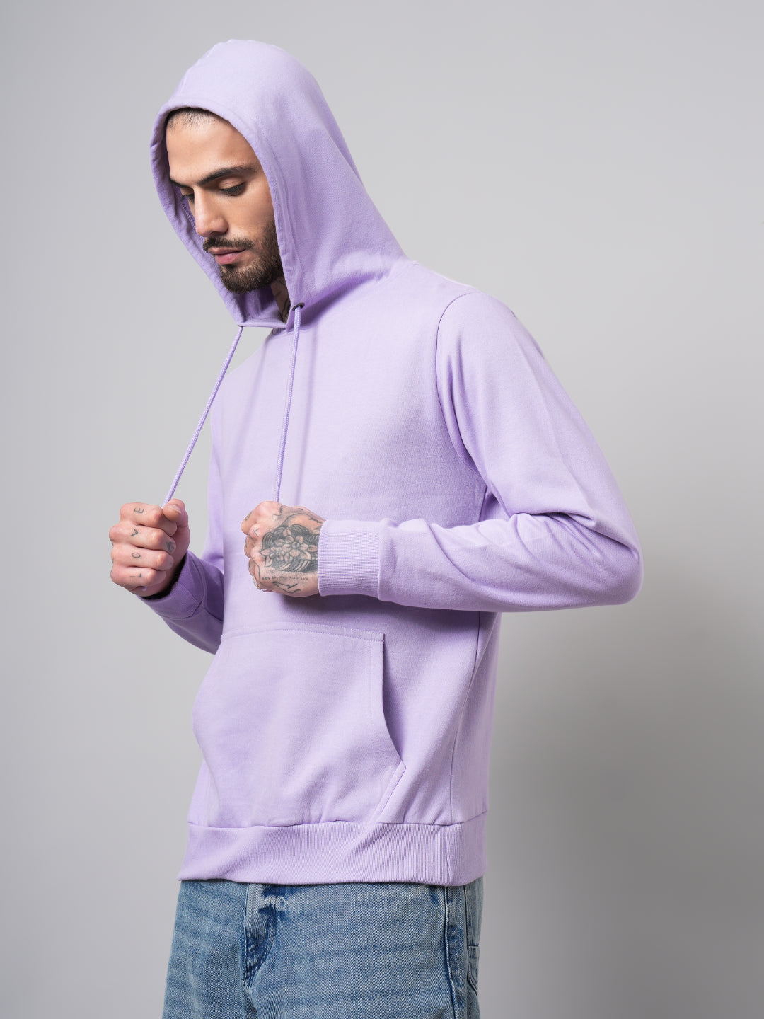 Solid Lavender Hoodie