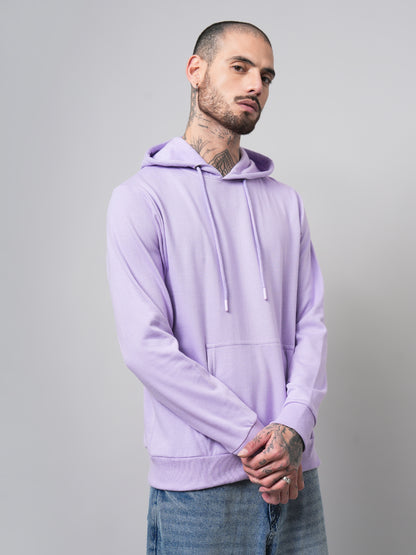 Solid Lavender Hoodie