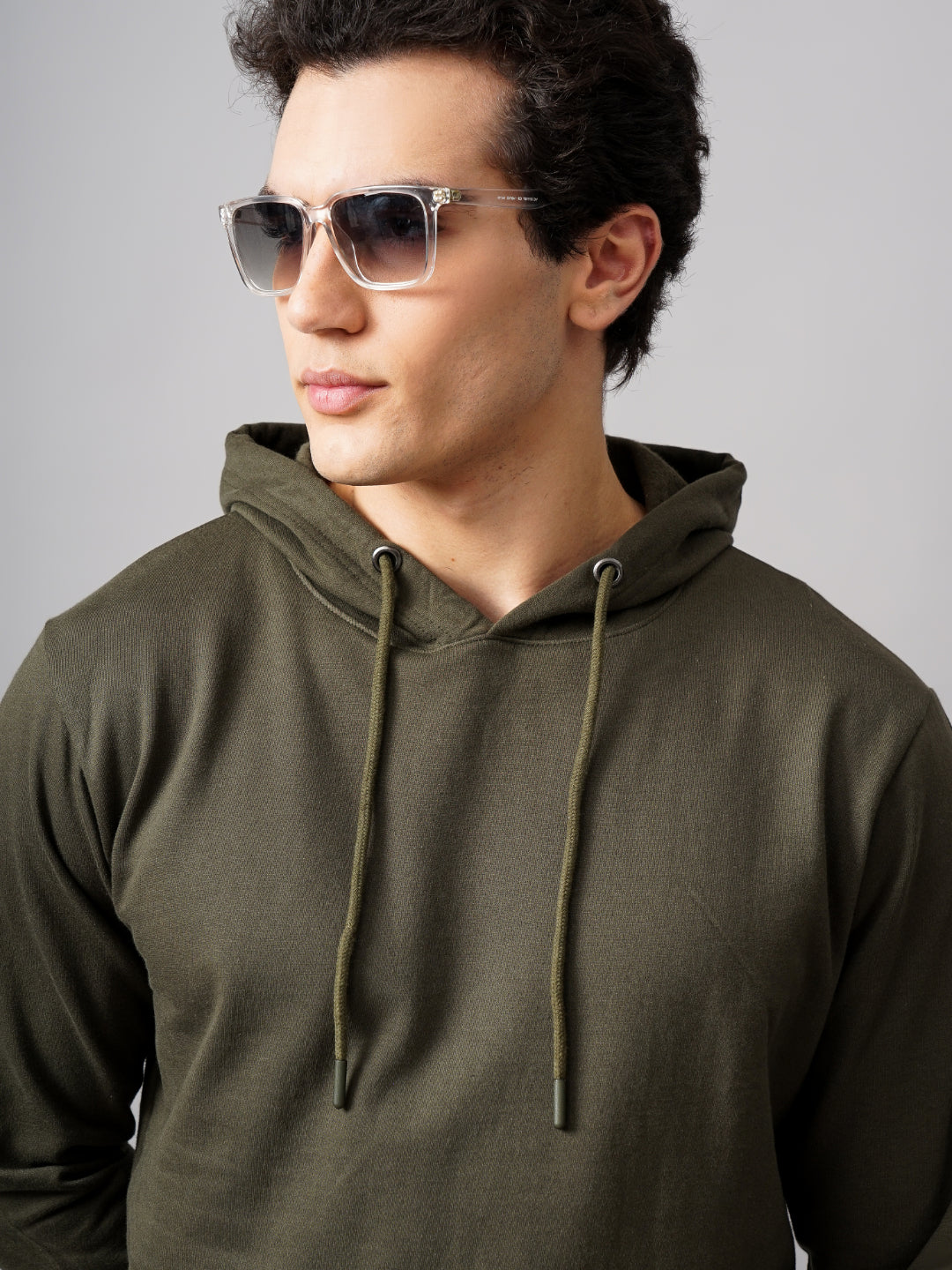 Solid Olive Hoodie