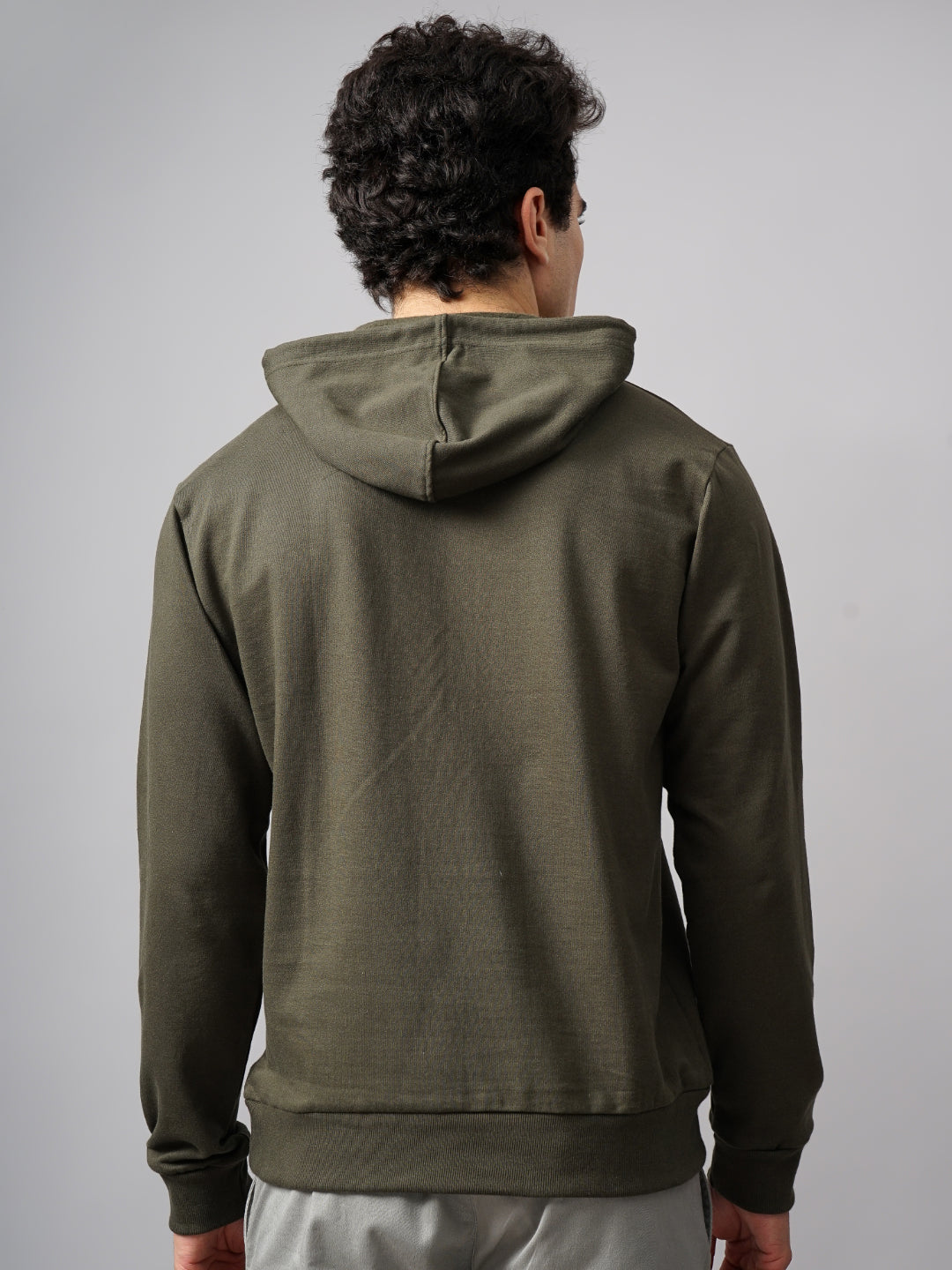 Solid Olive Hoodie