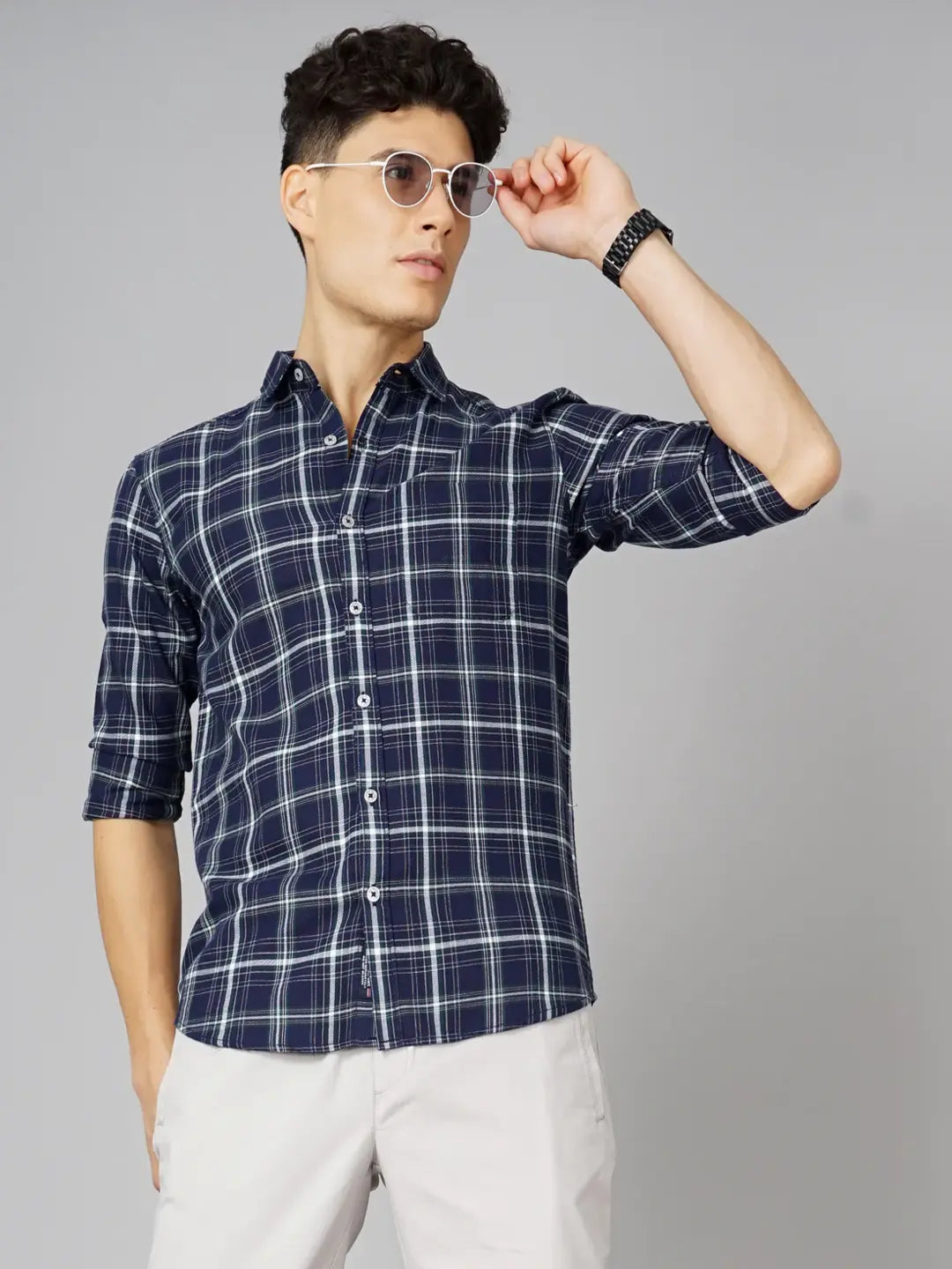 Stella Blue Checks Shirt