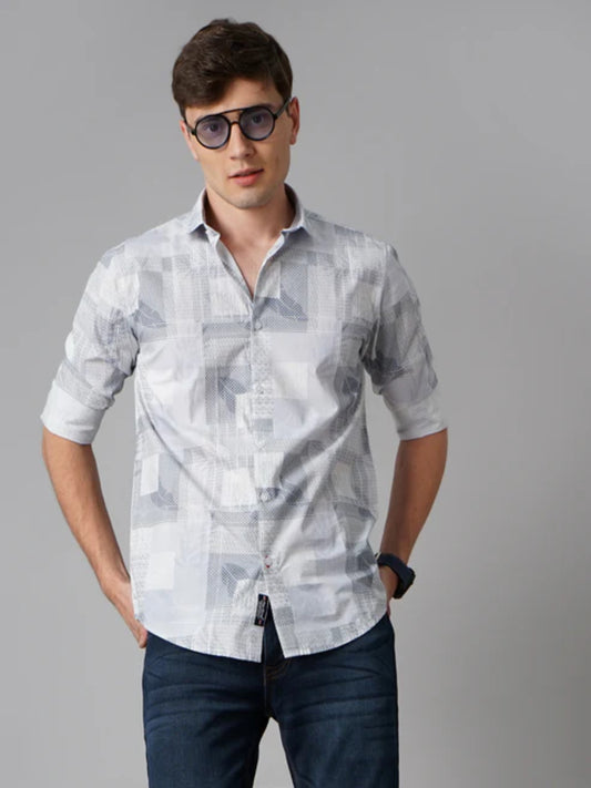 Verve Blue Checks Shirt