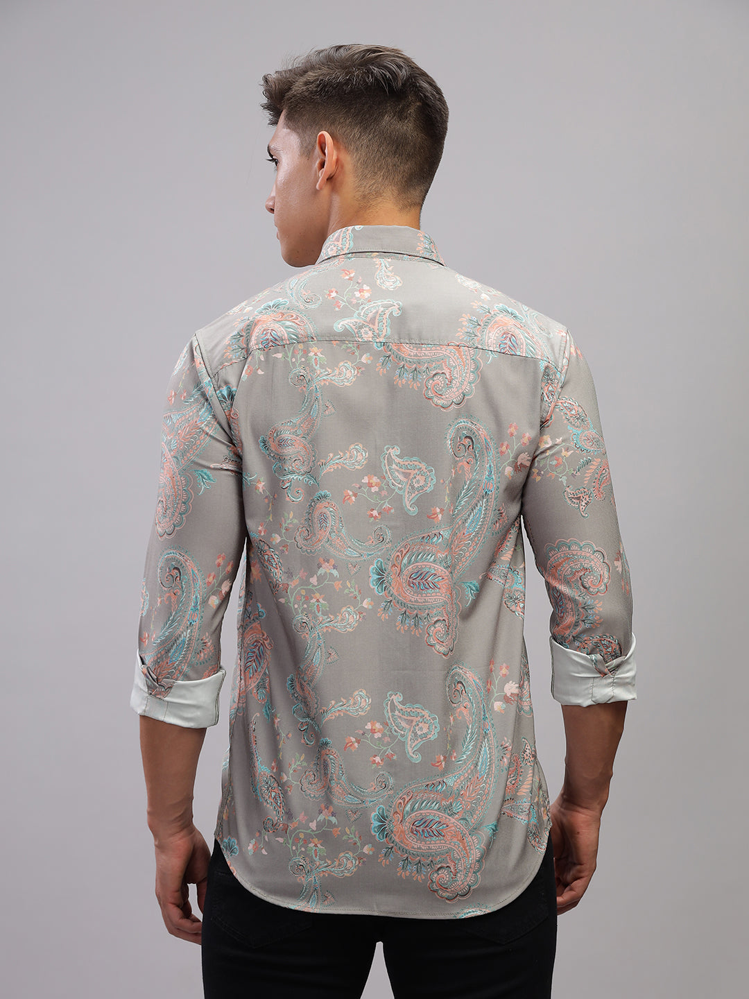 Paisley Grey Shirt