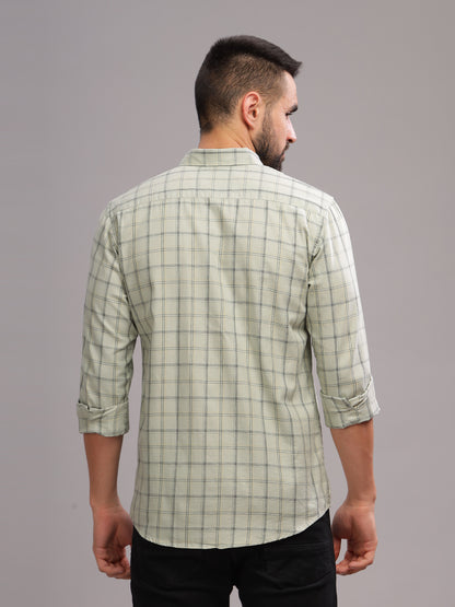 Tabor Grey Checks Shirt