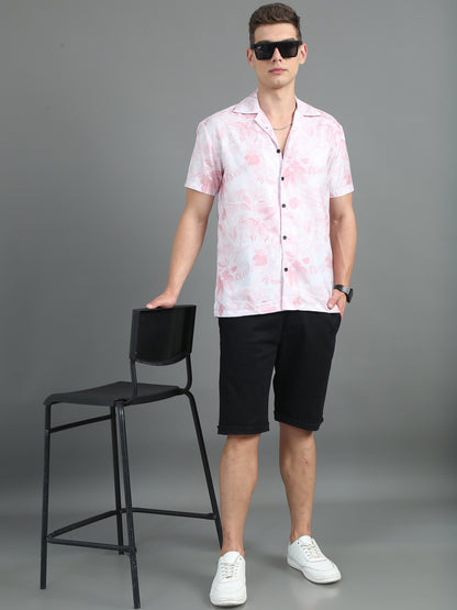 Anemone Pink Floral Shirt