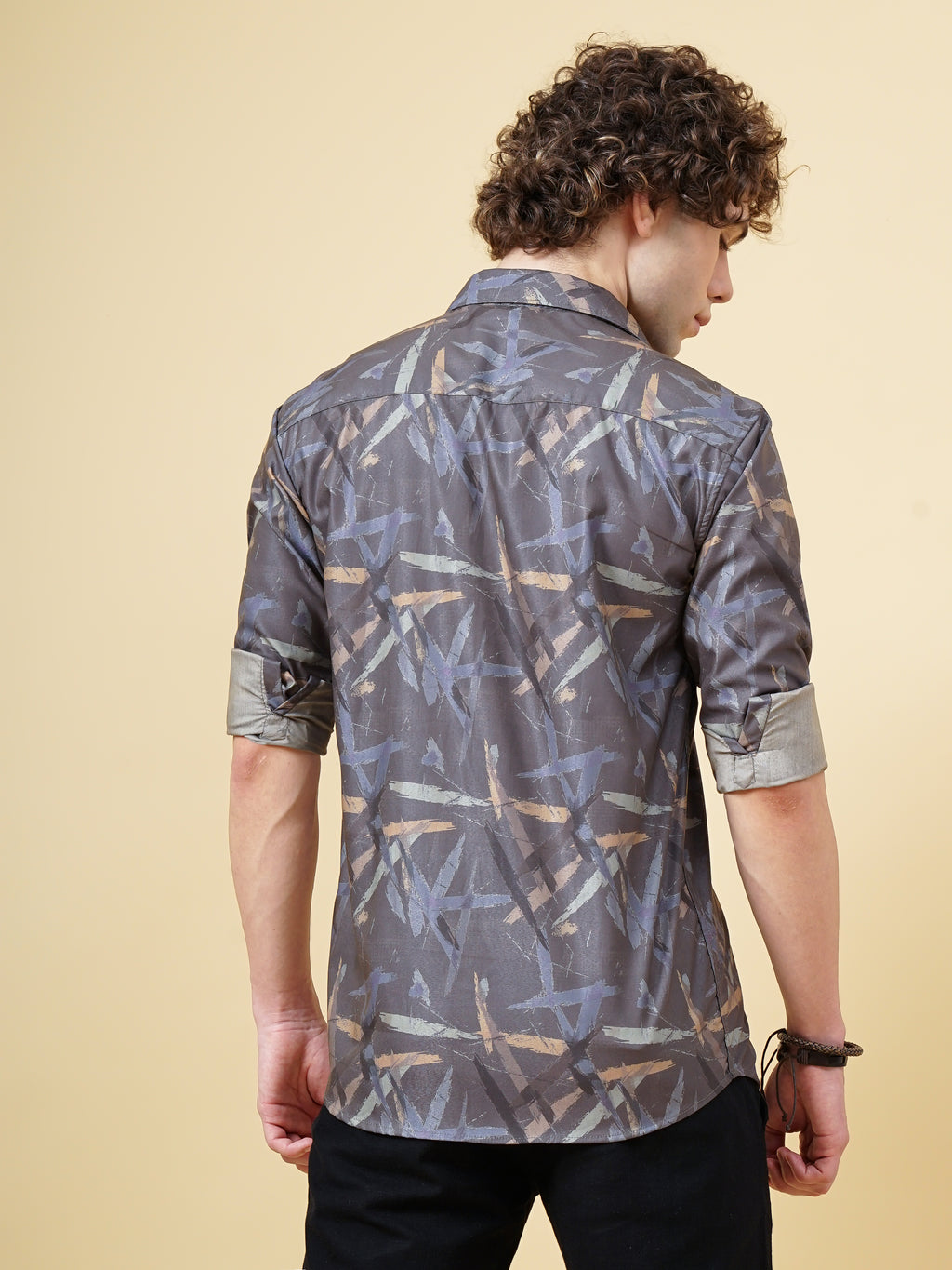 Avast Olive Print Shirt
