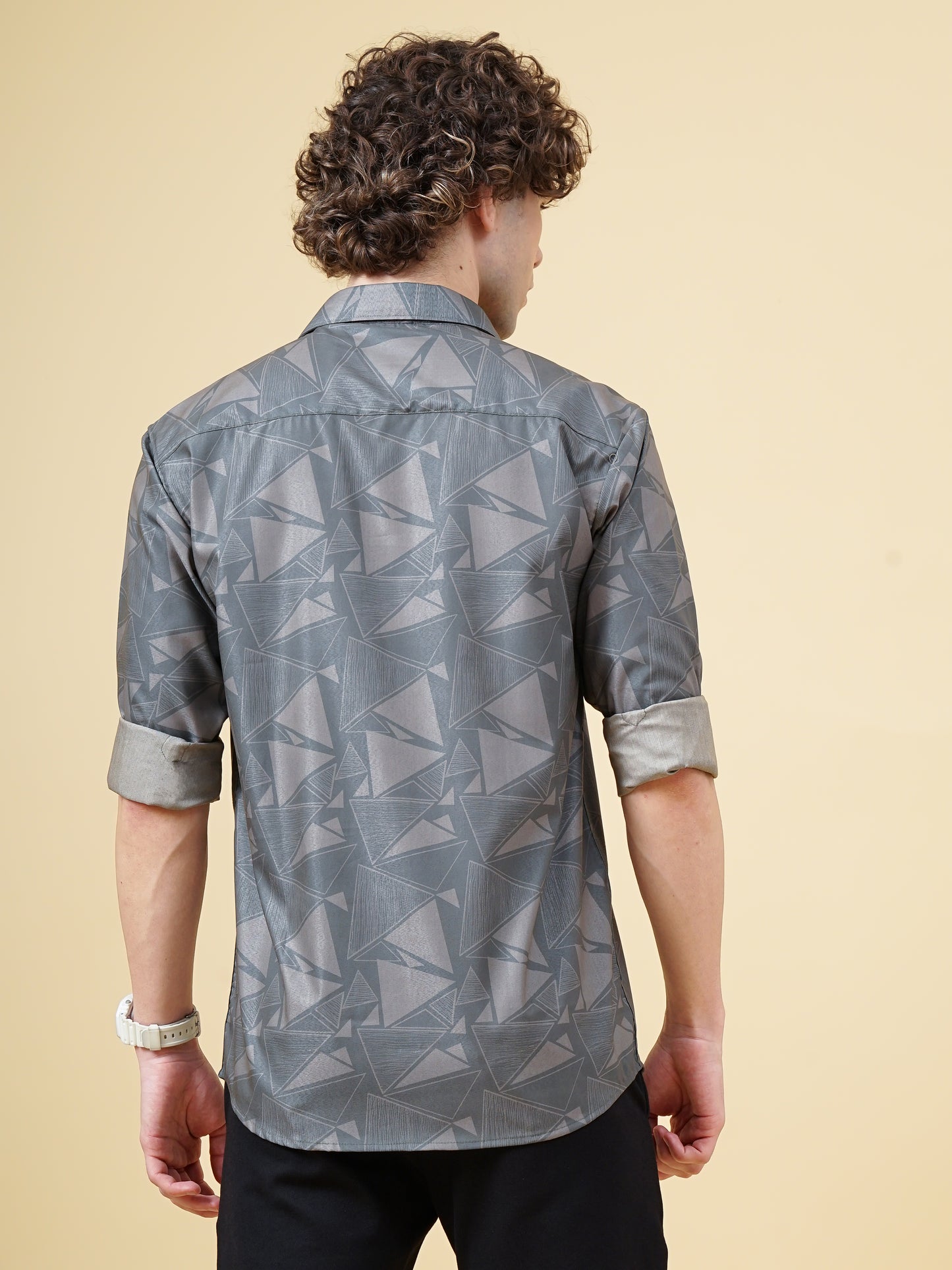 Astir Green Print Shirt