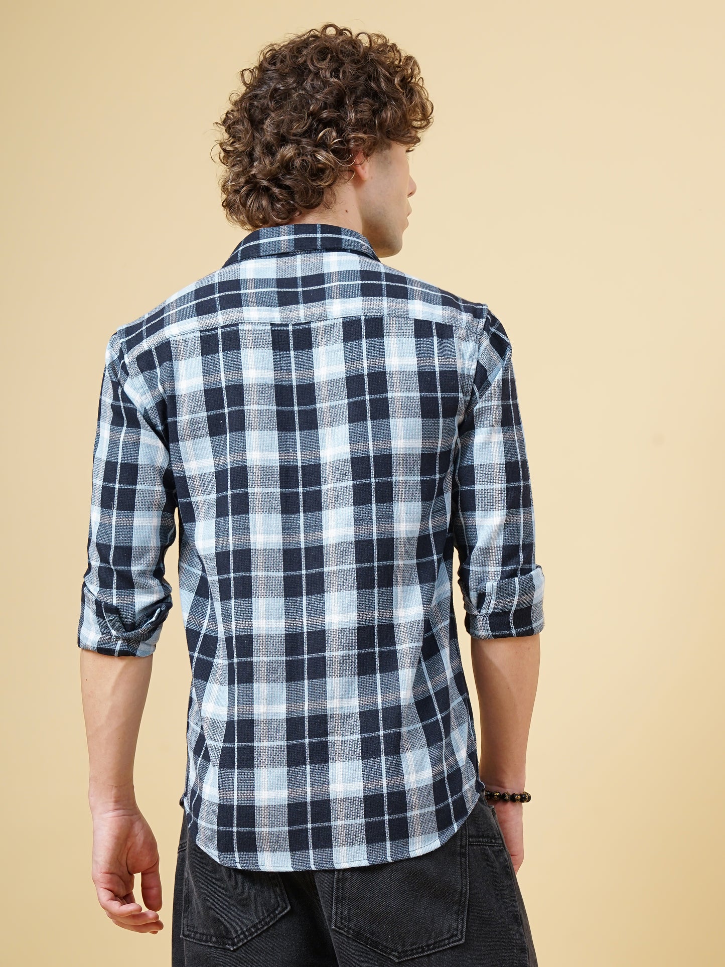 Porto Blue Checks Shirt