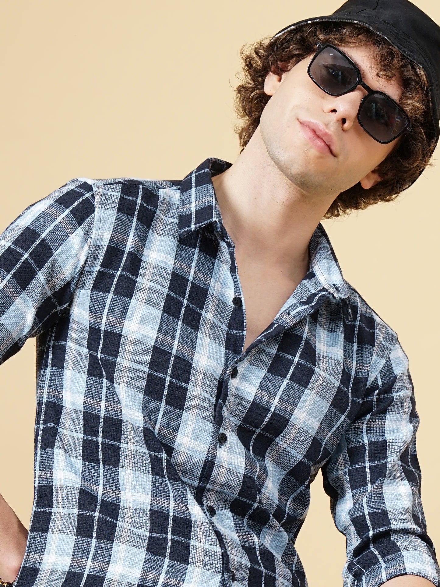 Porto Blue Checks Shirt