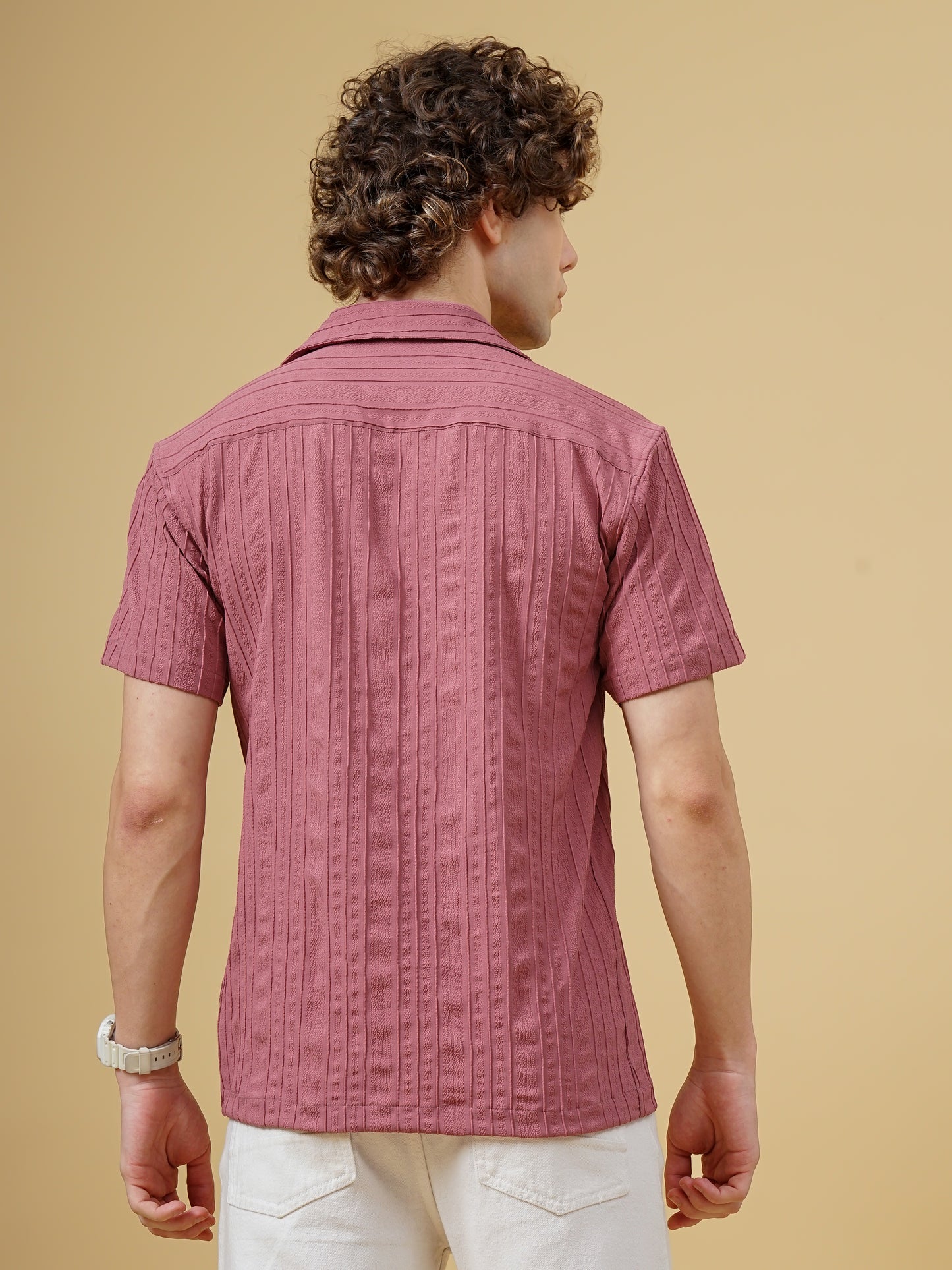 Strix Striped Pink Shirt