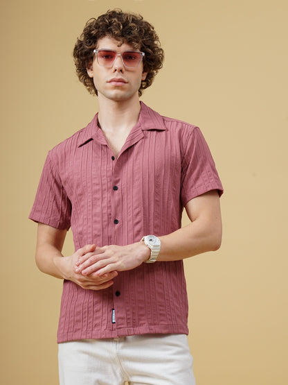 Strix Striped Pink Shirt