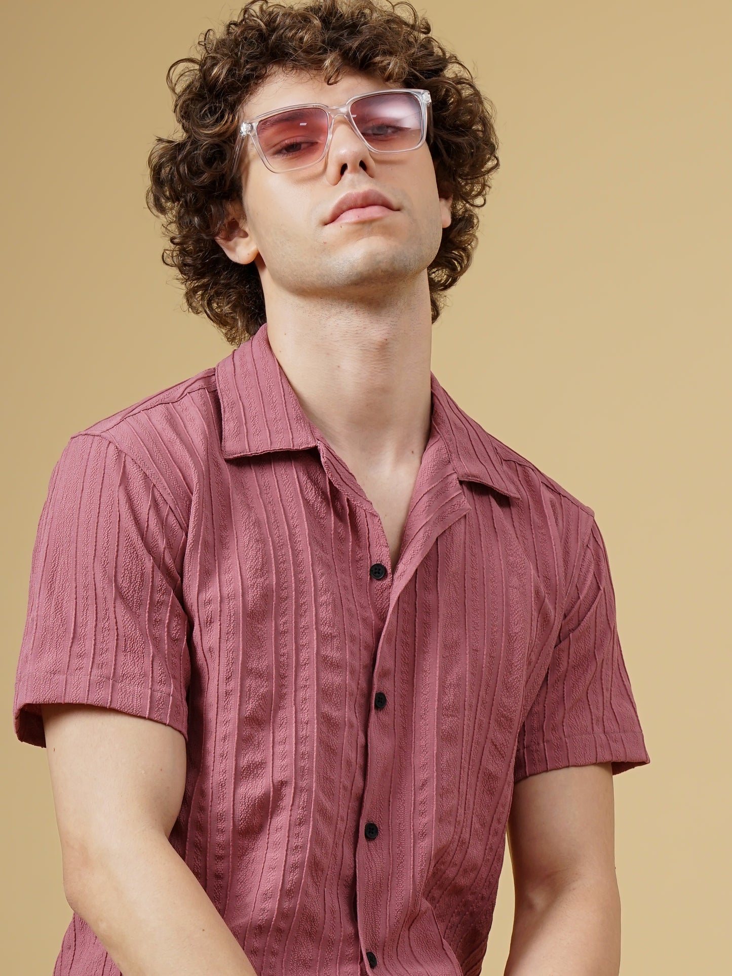 Strix Striped Pink Shirt