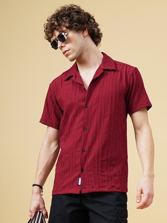 Strix Striped Red Shirt