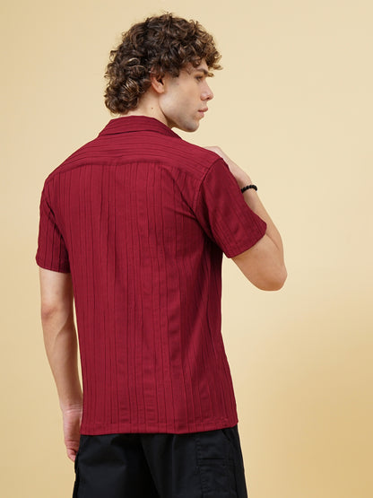 Strix Striped Red Shirt