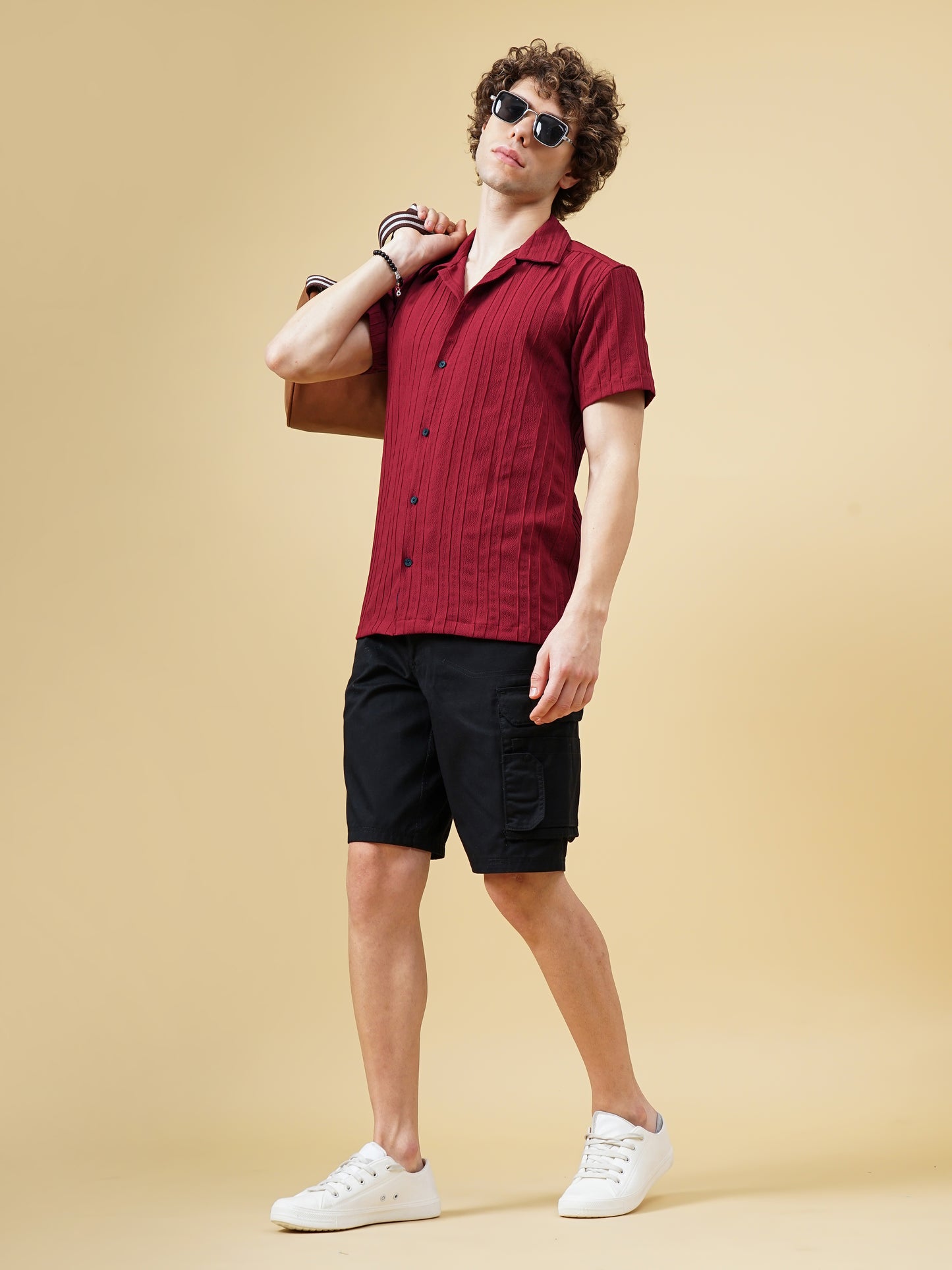 Strix Striped Red Shirt