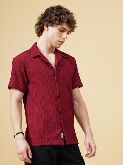 Strix Striped Red Shirt