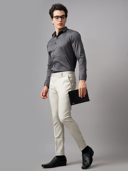 Refine Charcoal Solid Shirt