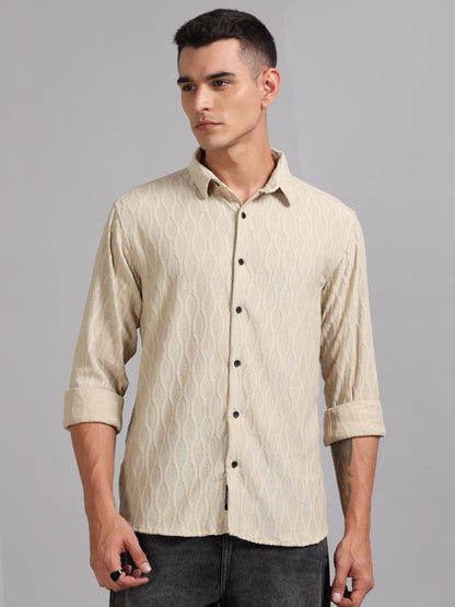 Texwave Beige Shirt