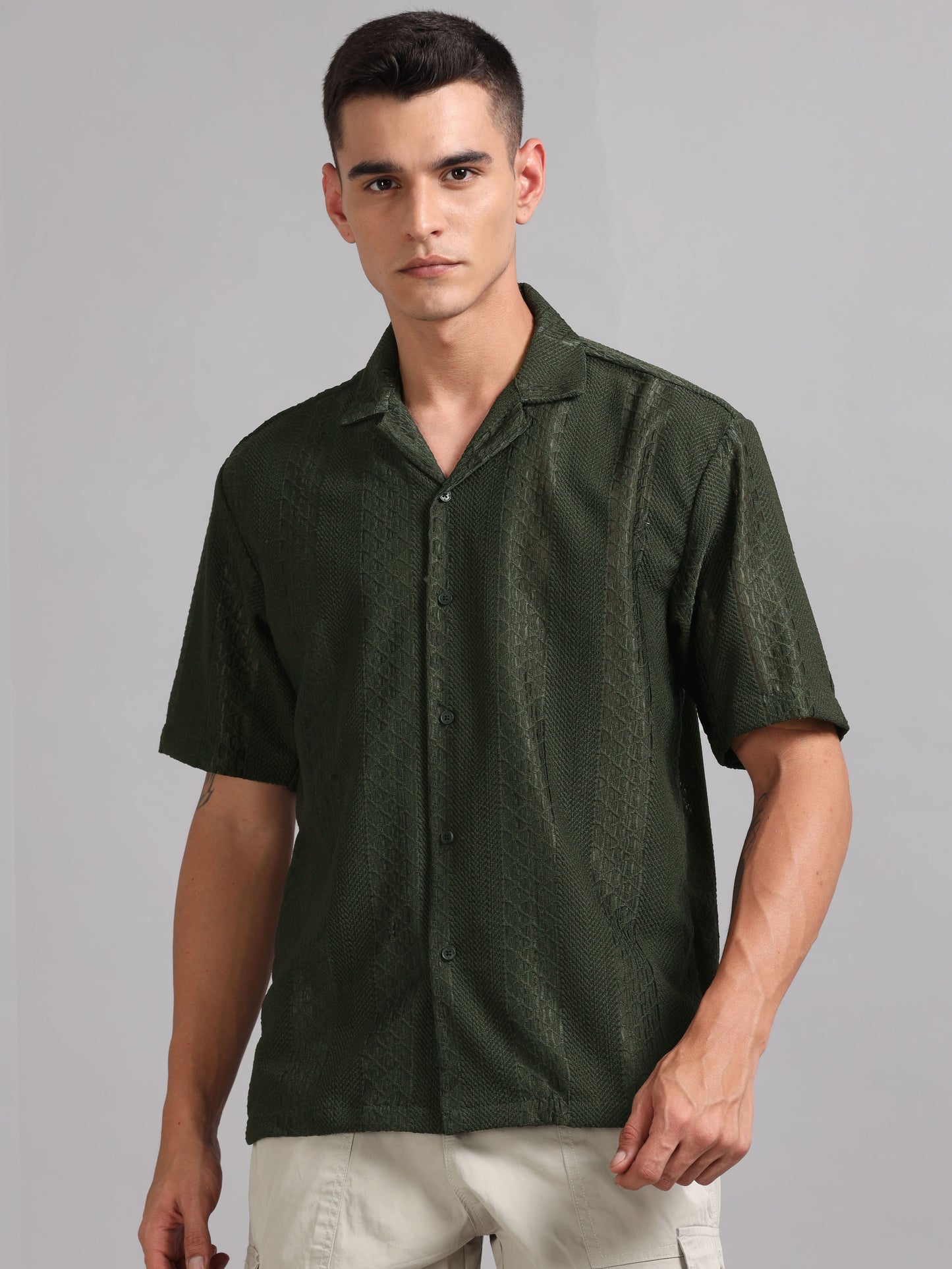 Vertique Olive Shirt