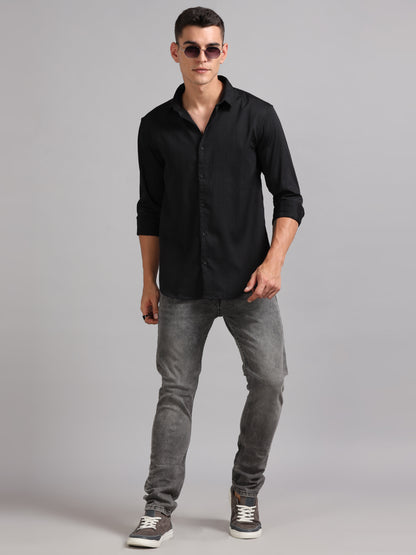 Cordura Solid Black Shirt