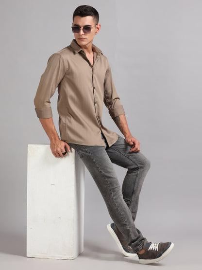 Cordura Solid Brown Shirt