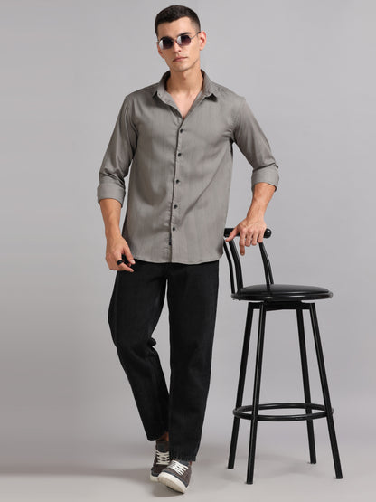 Cordura Solid Grey Shirt