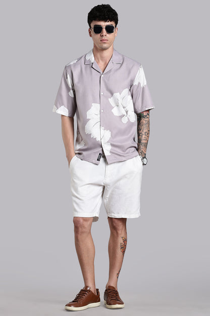 Solano Mauve Floral Shirt