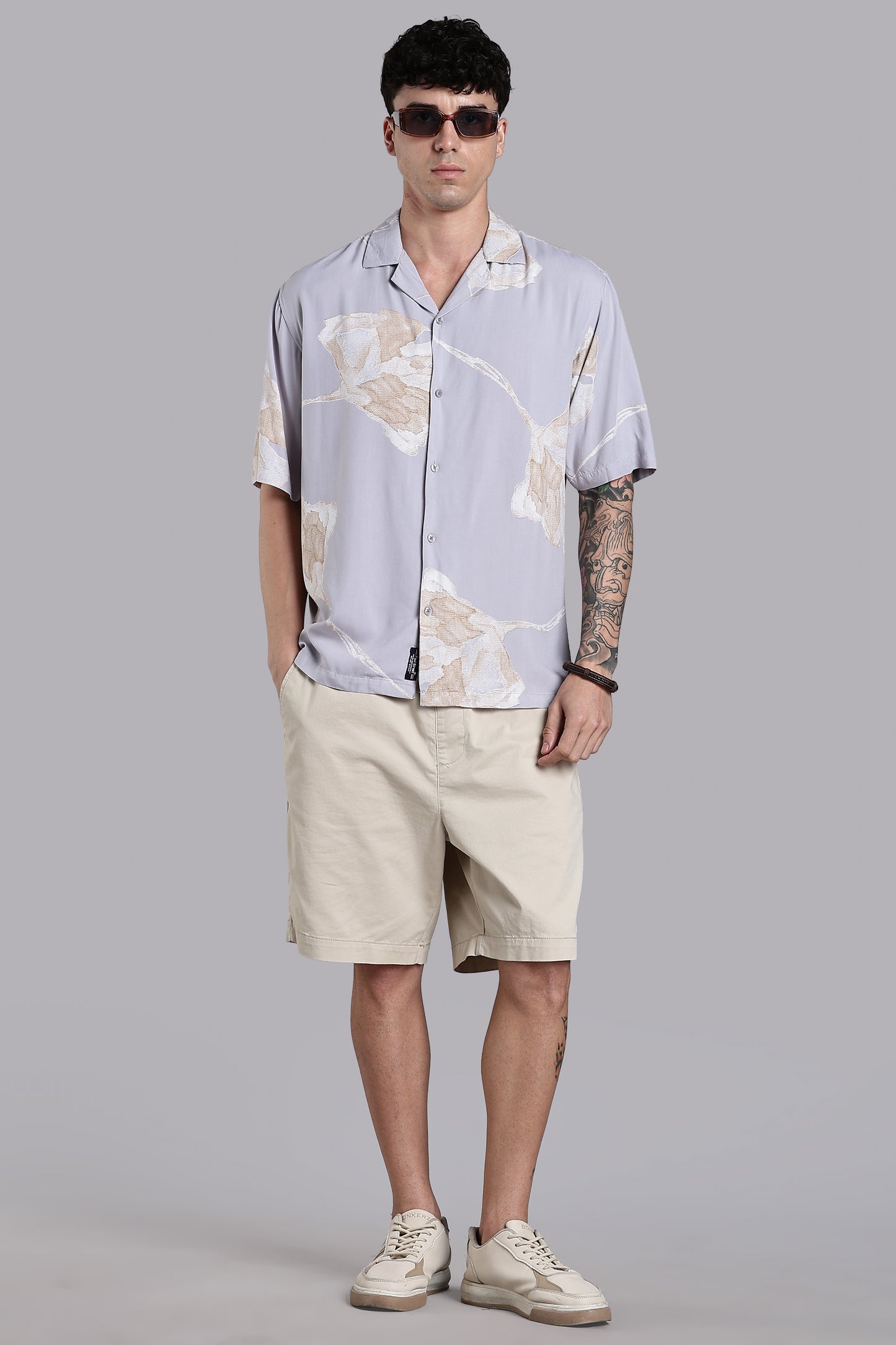 Tropivo Lilac Floral Shirt