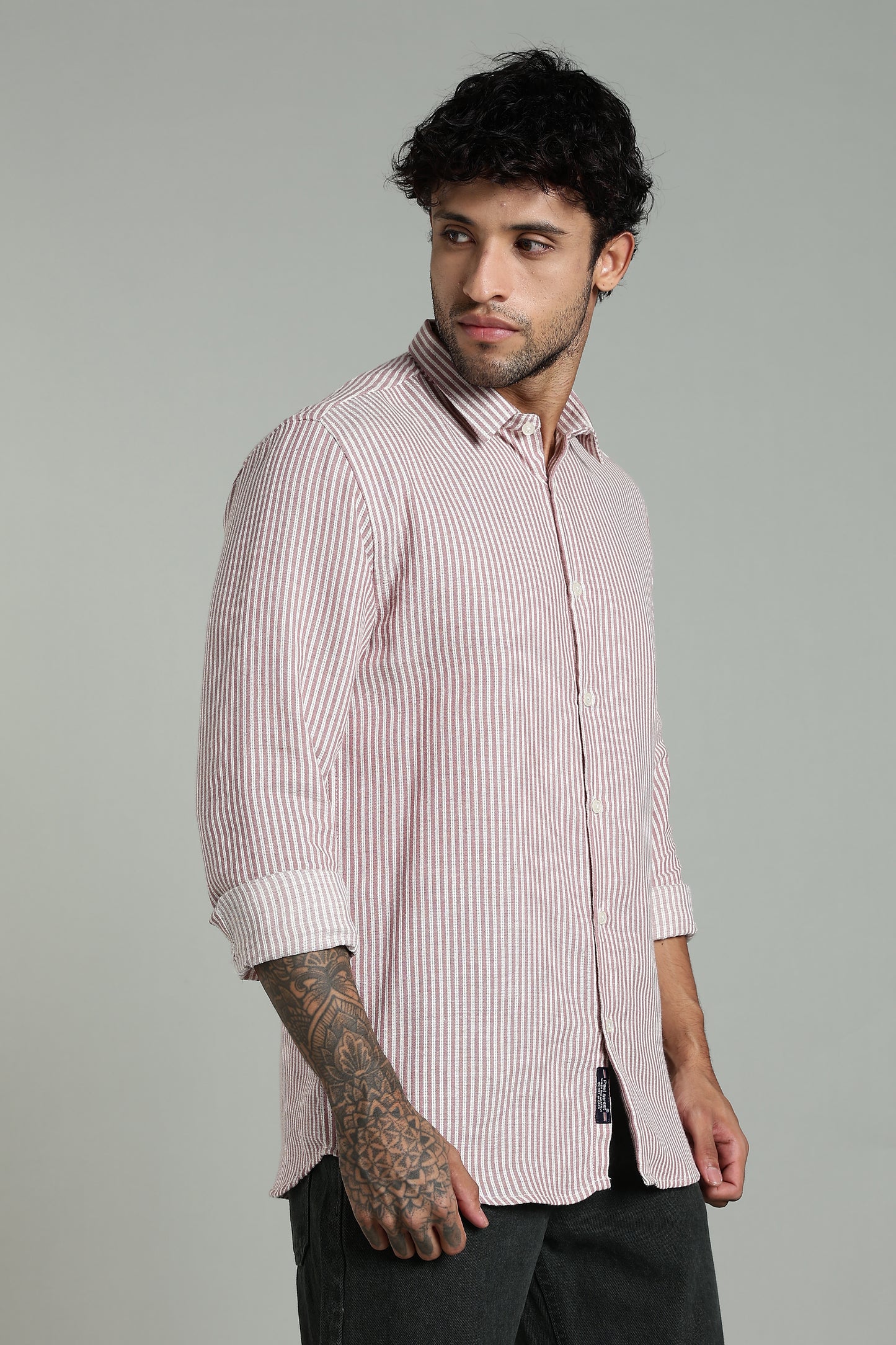 Looma Pink Stripes Shirt