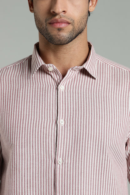 Looma Pink Stripes Shirt