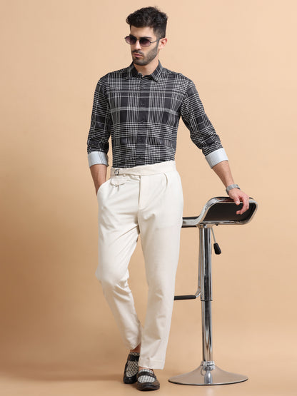 Braven Black Checks Shirt