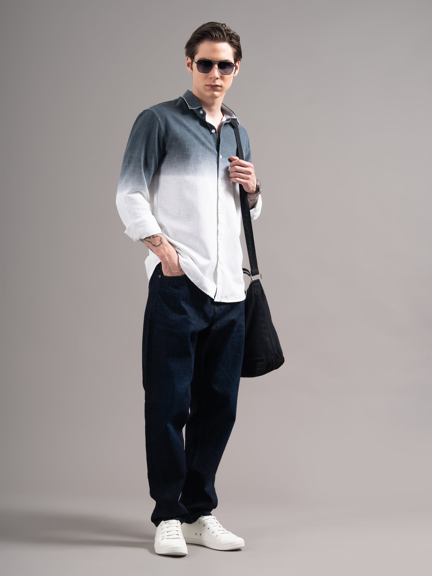 Calen Blue Ombre Shirt