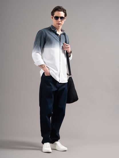 Calen Blue Ombre Shirt