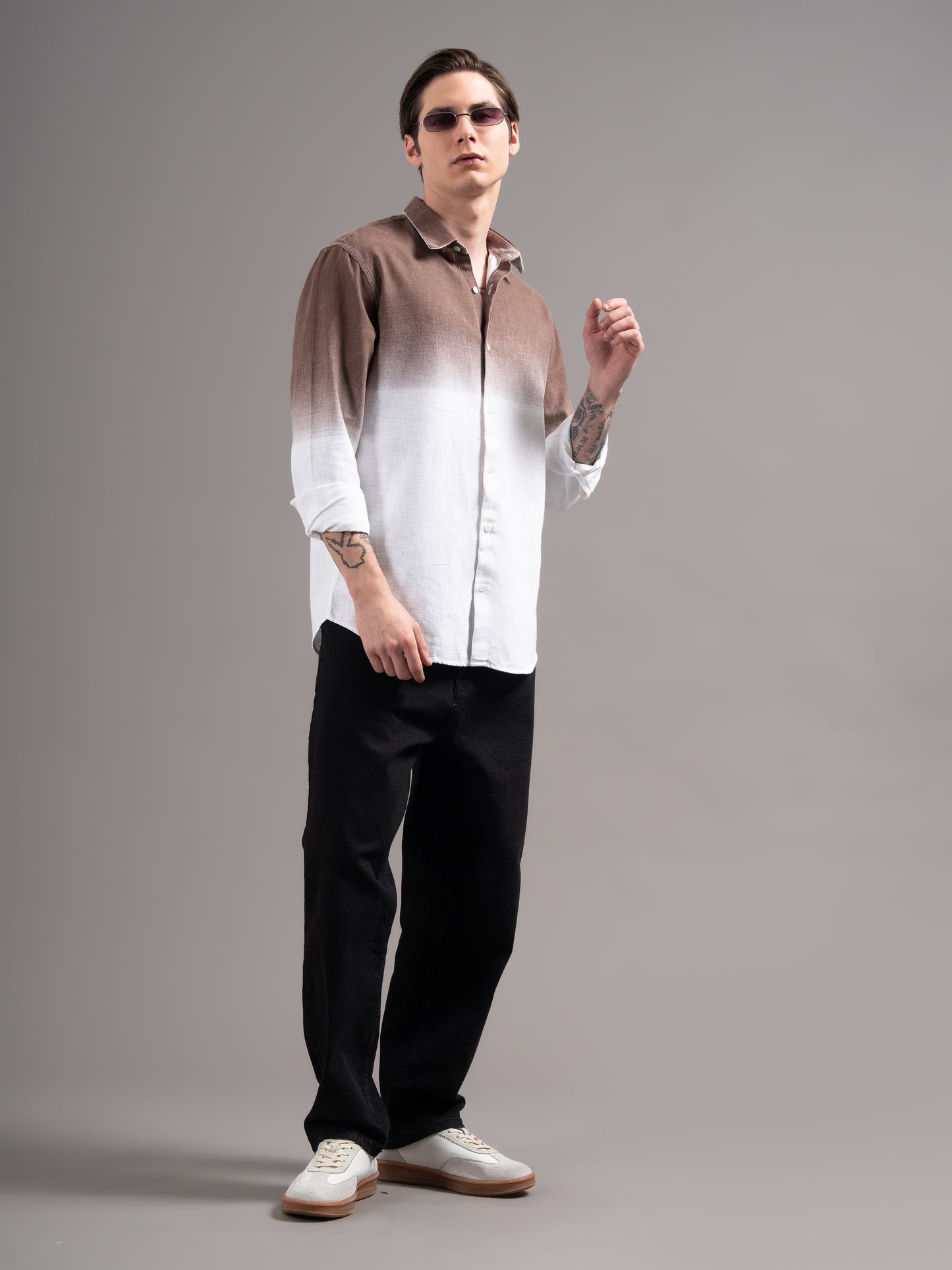 Calen Brown Ombre Shirt