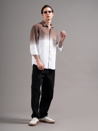 Calen Brown Ombre Shirt