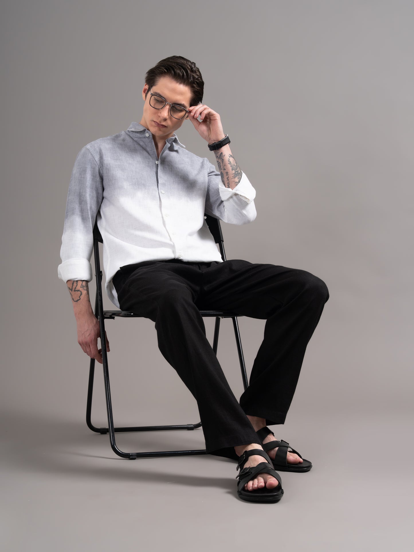Calen Grey Ombre Shirt
