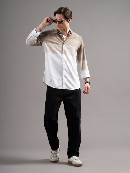 Caro Brown Ombre Shirt
