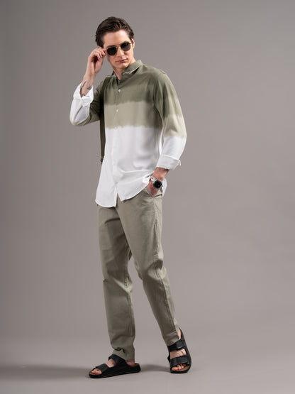Caro Green Ombre Shirt