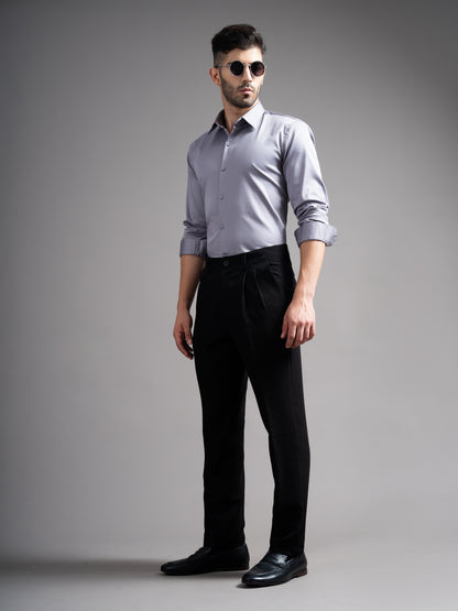 Garn Solid Grey Shirt