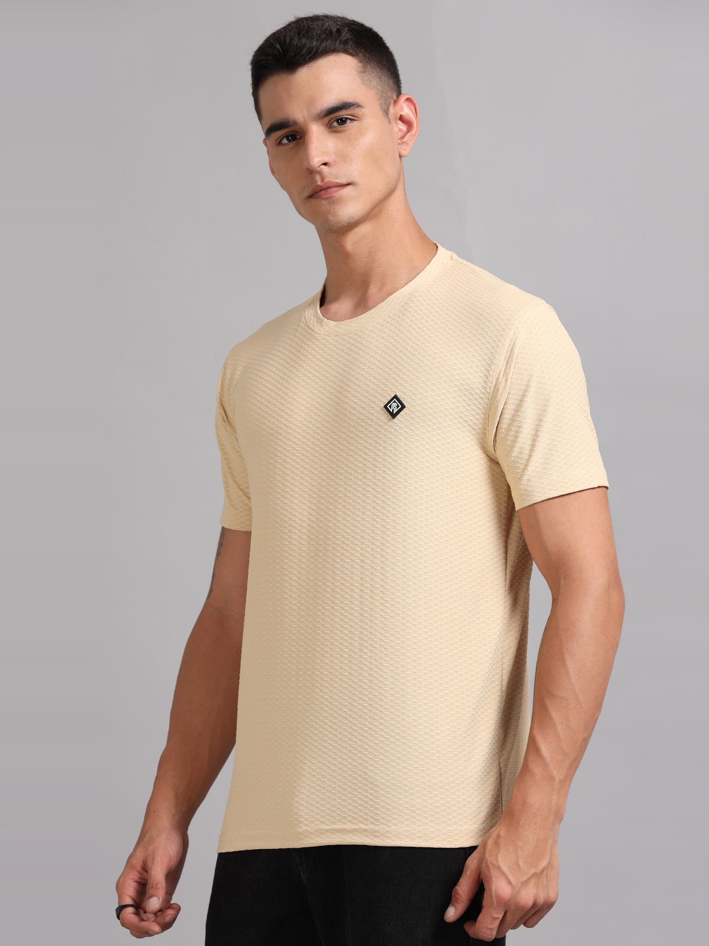 Whirl Tex Cream T-Shirt