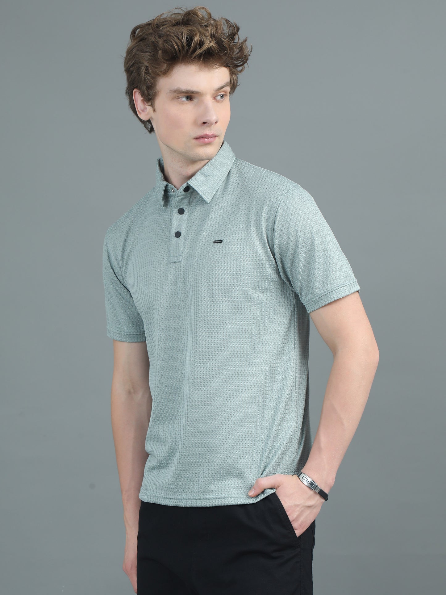 Ripple Polo Green T-Shirt