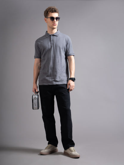 Ascot Grey Polo T-Shirt