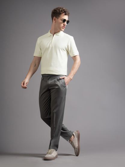 Aspen Beige Polo T-Shirt